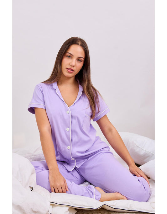 Pijama Catalina - Lila