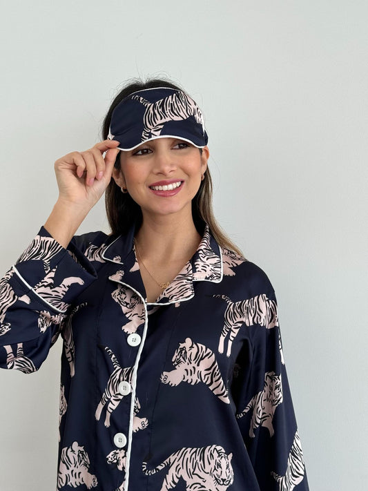 Pijama Savannah Blue Silk