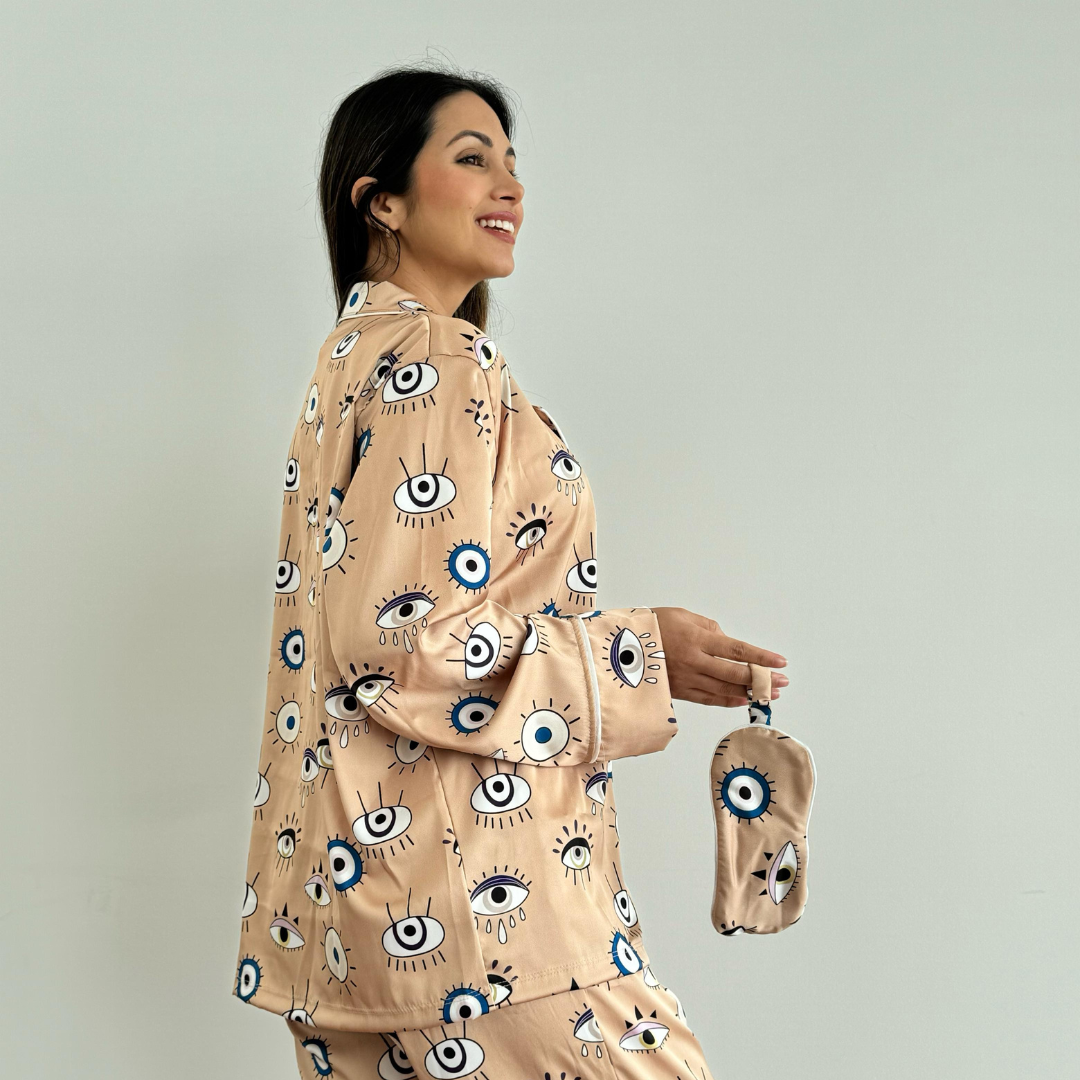 Ambar Silk Pajamas