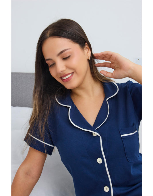 Pijama Lisa - Azul Navy