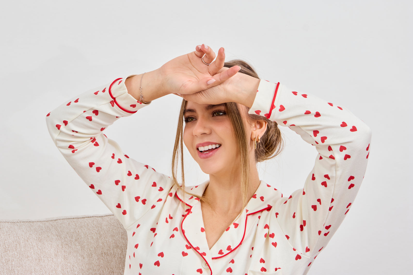 Texturas suaves de Pima y seda