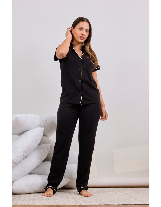 Pijama Catalina - Negro