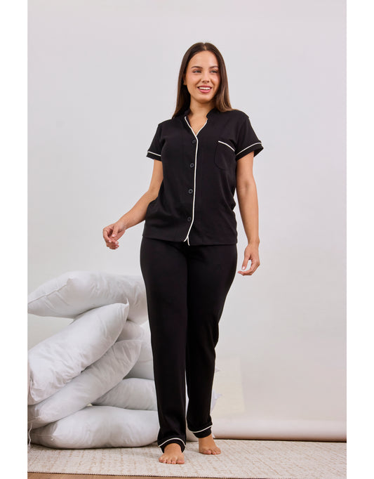 Pijama Catalina - Negro